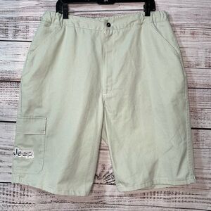 Jeep UAW Uniform Cargo Shorts Made in USA‎ Men's 40 Work Utility